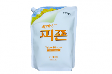 Nước xả vải Pigeon Mimosa vàng 2100ml